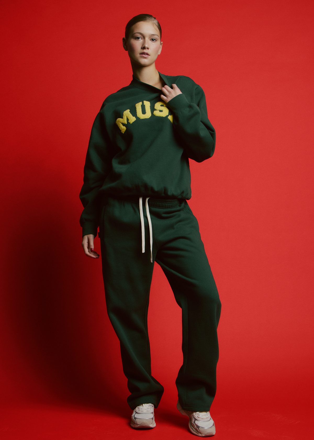 Heavyweight Chenille Sweatshirt - Oxford
