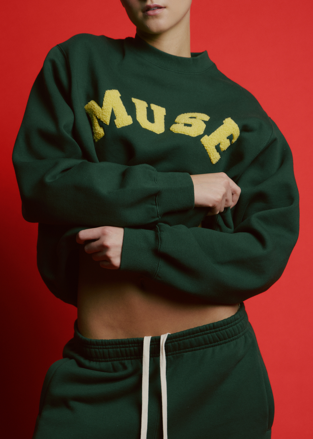 Heavyweight Chenille Sweatshirt - Oxford